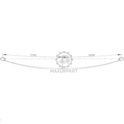 M1004 Front Spring for ISUZU KB 2500