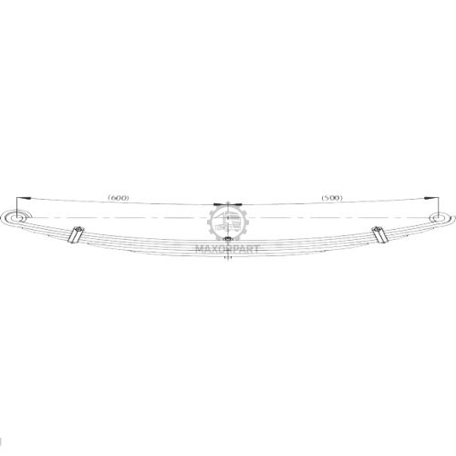 M1040 Front Spring 70x6 for TOYOTA