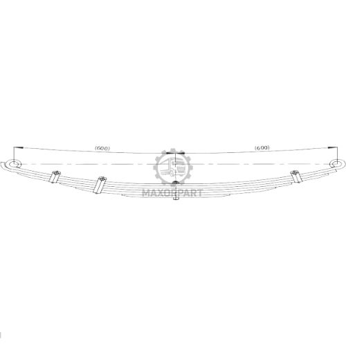 M1041 Front Spring TM260385 for PRESTIJ