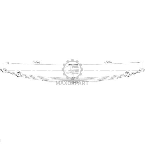 M1042 MITSUBISHI FUSO CANTER Front Spring MK383731 