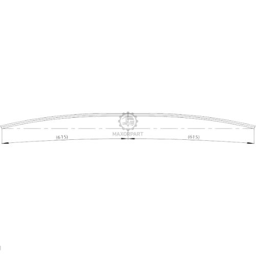 M1063 Front Spring 9033200001 / 33704000 for MERCEDES SPRINTER 308D/312D