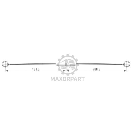 M1121 Cabin Spring 3878911051 for MERCEDES 