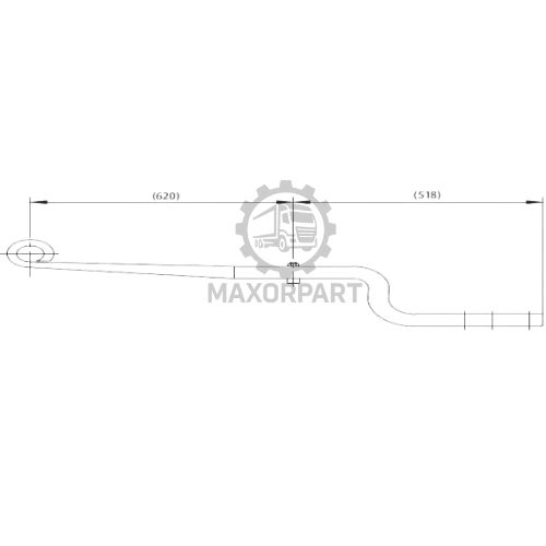 M1123 PR2 Spring TY260118 for OPLN MITSUBISHI POWERBUS